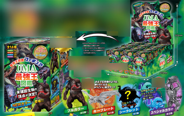 最強王図鑑ｼﾘｰｽﾞ UMA最強王図鑑ﾌｨｷﾞｭｱ