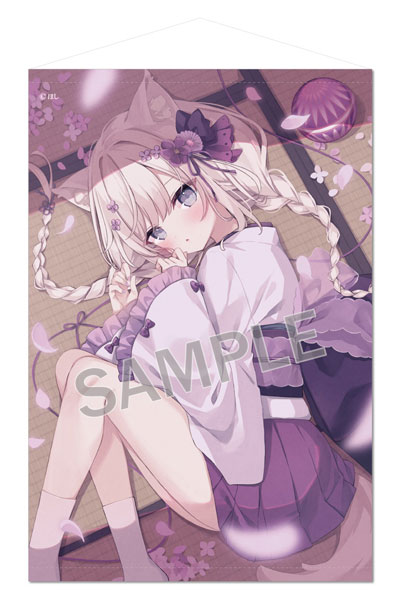 Brendream Hoshi B2 Wall Scroll Japanese Style Maid Mashiro-chan hình ảnh 1