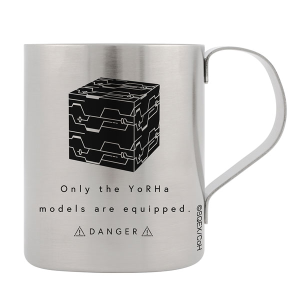NieR:Automata Ver1.1a YoRHa Military Force Two Layer Stainless Steel Mug