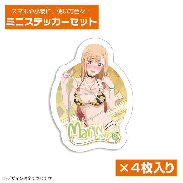 COSPA TV Anime "My Dress-Up Darling" New Illustration Marin Kitagawa Mini Sticker Set Dokidoki no Saisun Ver. รูปภาพ 1