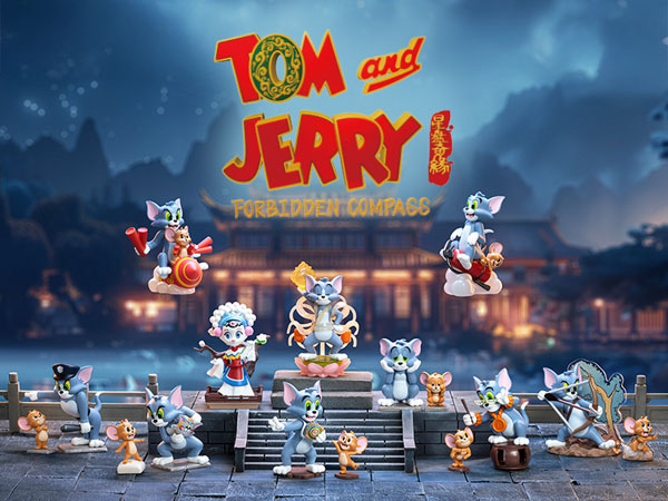POPMART トムとジェリー 禁断のコンパス フィギュア 9pcsセット AmiAmi [Character & Hobby Shop] | Tom & Jerry: Forbidden