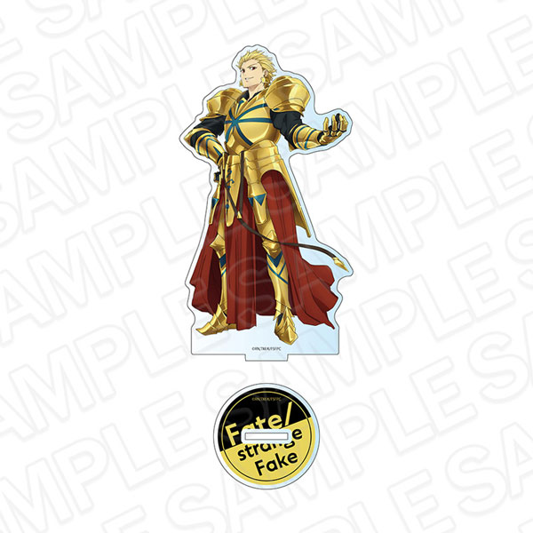 Fate strange Fake ギルガメッシュ　特大アクスタ　フィギュア Fate strange Fake ギルガメッシュ 特大アクスタ フィギュア 【公式通販】