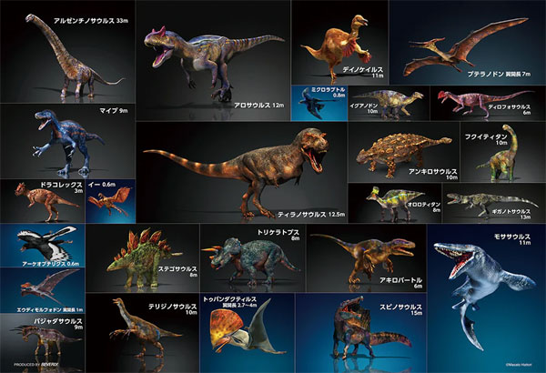 ﾋﾞﾊﾞﾘｰ300-154恐竜ﾐｭｰｼﾞｱﾑ