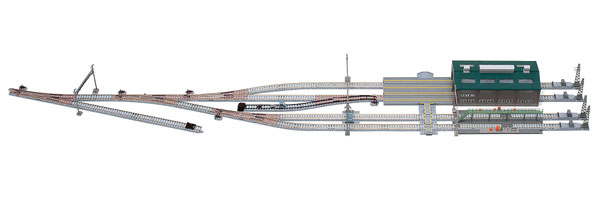 AmiAmi [Character & Hobby Shop] | 91036 Rail Yard Rail Set(Released)