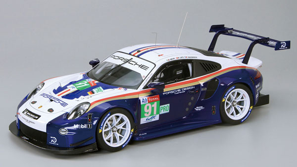 Amazon.co.jp: スパーク 特注 1/43 ポルシェ 911 991 RSR #91