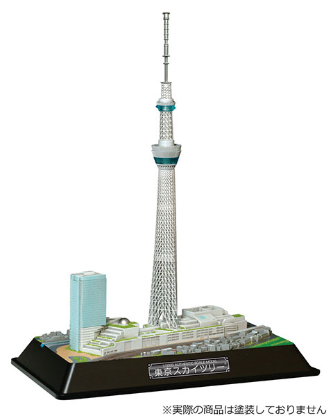 Doyusha 1/3000 Scenic Model Tokyo Skytree Plastic Model
