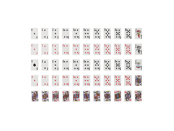 Pripra Figure Games Playing Cards Plastic Model
