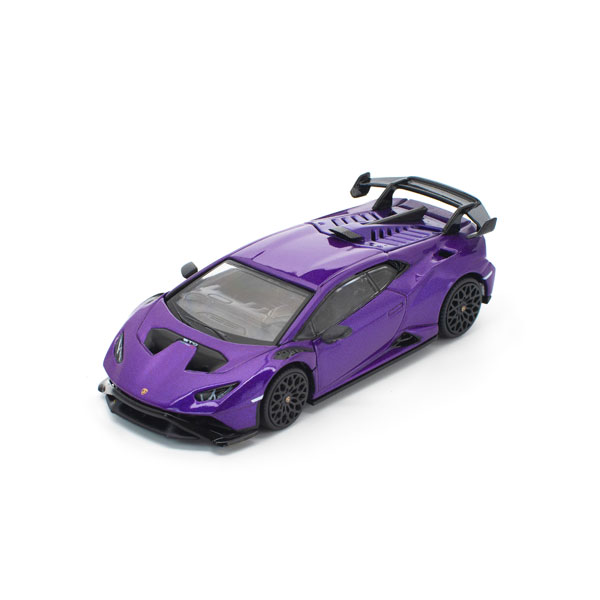 POP RACE 1/64 Lamborghini Huracan STO Viola Pasifae รูปภาพ 1