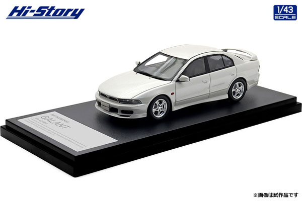 1/43 CAR-NEL 三菱 ギャラン VR-4 type-V EC5A 白 1/43 三菱 ギャラン VR-4 type-V (EC5A)) 1998 Galaxy White 株式会社