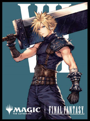 AmiAmi [Character & Hobby Shop] | Magic: The Gathering Players Card Sleeve  MFS-31 Character Borderless Version [Cloud, Ex-SOLDIER](Released)