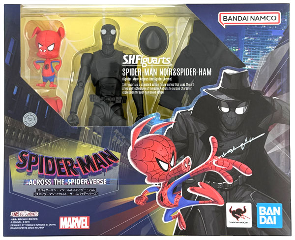 BANDAI SPIRITS S.H.Figuarts Spider-Man Noir & Spider-Ham (Spider-Man: Across the Spider-Verse) (Tamashii Web Shoten Exclusive) รูปภาพ 1