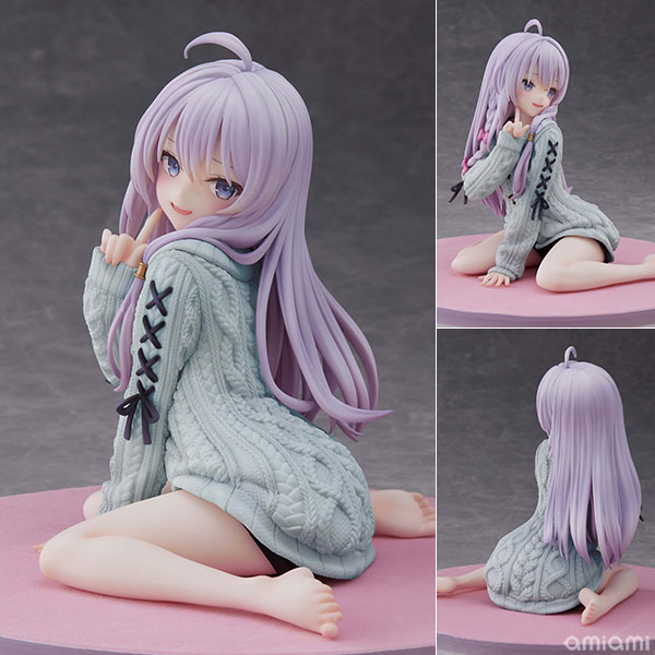 Wandering Witch: The Journey of Elaina Elaina knit ver. 1/7 Scale Figure Repaint BLUE