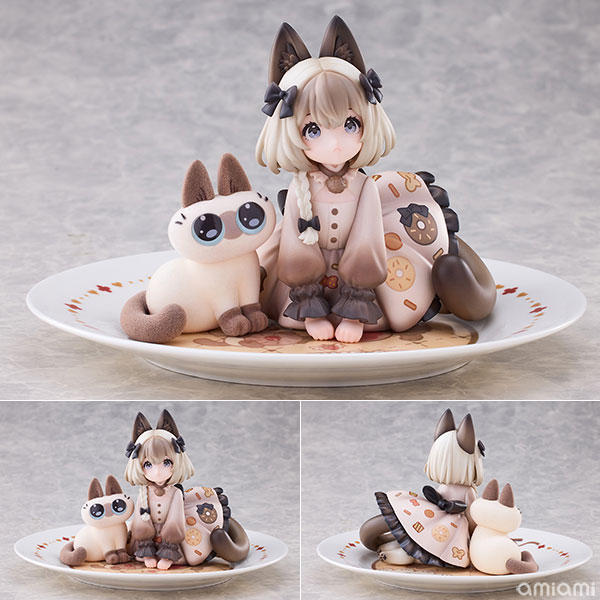 AmiAmi [Character & Hobby Shop] | [Bonus] DLC Series Tea Time Cats