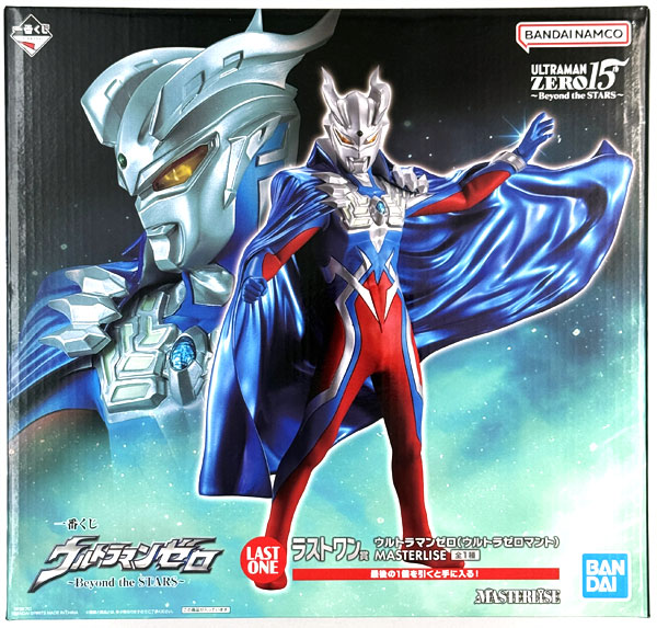 BANDAI SPIRITS Ichiban Kuji Ultraman Zero -Beyond the STARS- Last One Prize - Ultraman Zero (Ultra Zero Cape) MASTERLISE (Game-prize) รูปภาพ 1