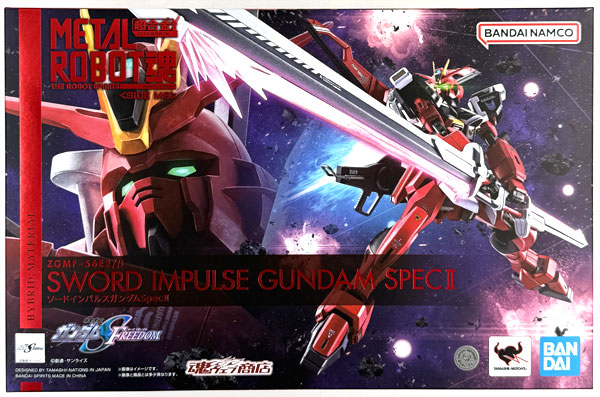 BANDAI SPIRITS Metal Robot Spirits -SIDE MS- Mobile Suit Gundam SEED Freedom Sword Impulse Gundam Spec II (Tamashii Web Shoten Exclusive) รูปภาพ 1