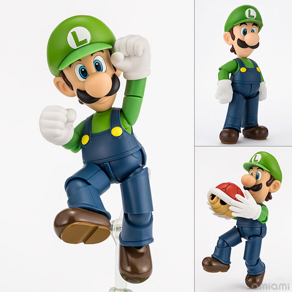 BANDAI SPIRITS S.H.Figuarts Luigi (SUPER MARIO) รูปภาพ 1