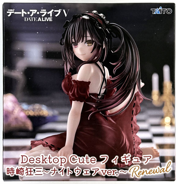 Taito Date A Live V Desktop Cute Figure Kurumi Tokisaki -Nightwear ver.- Renewal (Game-prize) hình ảnh 1