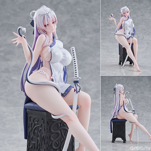 SIKI ANIM Aojiro Hebi no Iro 1/7 Complete Figure รูปภาพ 1