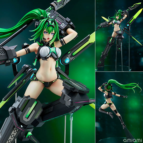 Vertex New Dimension Game Neptunia VII Next Green 1/7 Complete Figure