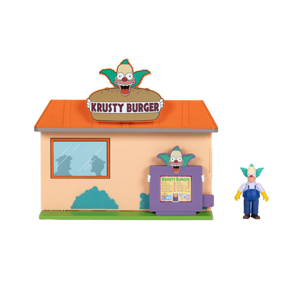 "The Simpsons" 2.5 Inch Figure / Diorama Krusty Burger