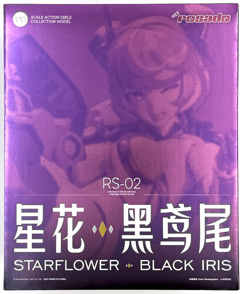 Earnestcore Craft rosado Project RS-02 Seika Black Iris 1/10 Complete Model Action Figure hình ảnh 1