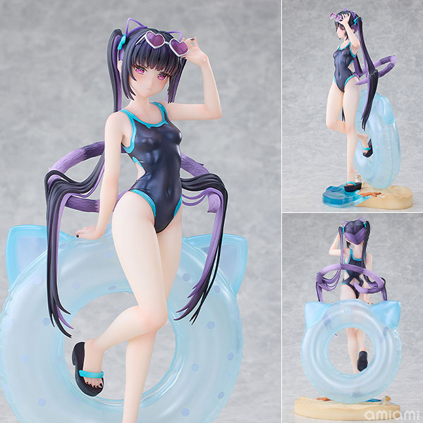 Solarain [Bonus] Rosuuri Original Character Cheshire Cat Mika: Swimsuit Ver. 1/7 Complete Figure