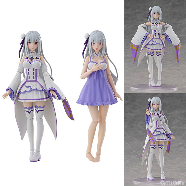 [Bonus] KADOKAWA PLASTIC MODEL SERIES Re:ZERO -Starting Life in Another World- Emilia DX Ver. with Emilia Color Ver. Cutting Mat(Released)