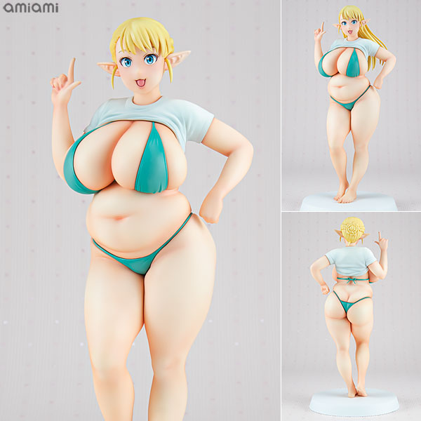 Q-six Elf-san wa Yaserarenai. Elfuda 1/7 Complete Figure