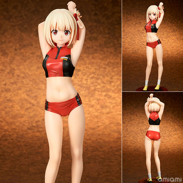 ques Q TV Anime "Lycoris Recoil" Chisato Nishikigi Training Wear Complete Figure รูปภาพ 1