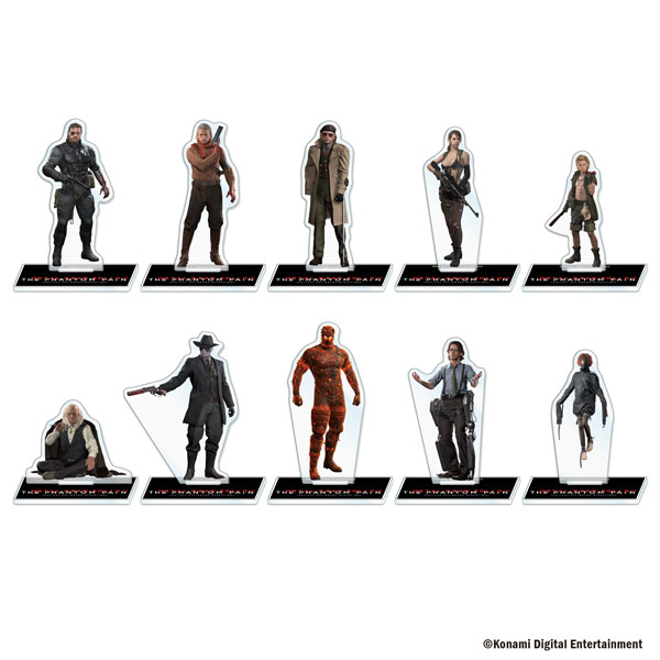 メタルギアソリッド アクリルスタンド BOX 全種類 コンプリート　新品未開封 メタルギアソリッド アクリルスタンド BOX 全種類 コンプリート