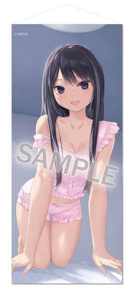 Brendream Coffee Kizoku Special Size Wall Scroll Lovely day -Wake up Pajama Shiramine-san- รูปภาพ 1