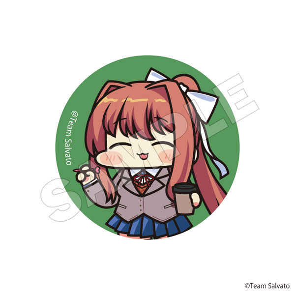 ドキドキ文芸部　モニカ　バッジ ドキドキ文芸部 モニカ バッジ の通販 by 佐々木｜ラクマ