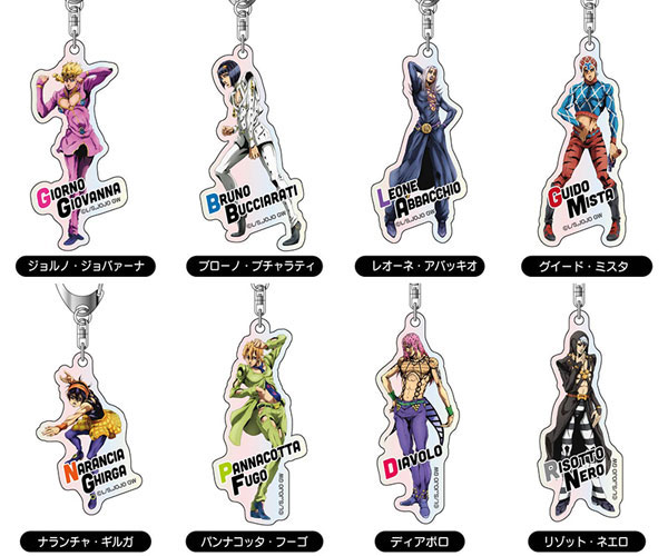 AmiAmi [Character & Hobby Shop] | Aurora Acrylic Keychain JoJo's