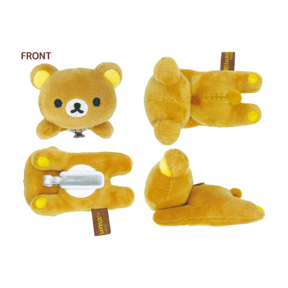 TCP Rilakkuma Lying Down Plush Clip Rilakkuma รูปภาพ 1
