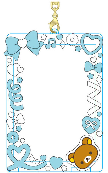 AmiAmi [Character & Hobby Shop] | Rilakkuma Clear Deco Card Holder