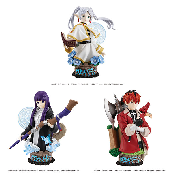 MegaHouse Puchirama EX Frieren: Beyond Journey's End Their Journey. Set of All 3 Types รูปภาพ 1