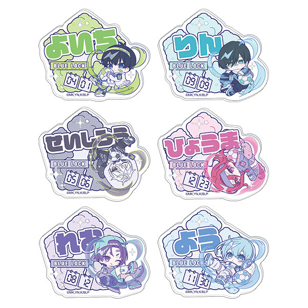 【ブルーロック】ネームバッジコレクションB AmiAmi [Character & Hobby Shop] | Bluelock 2nd Season Name Badge