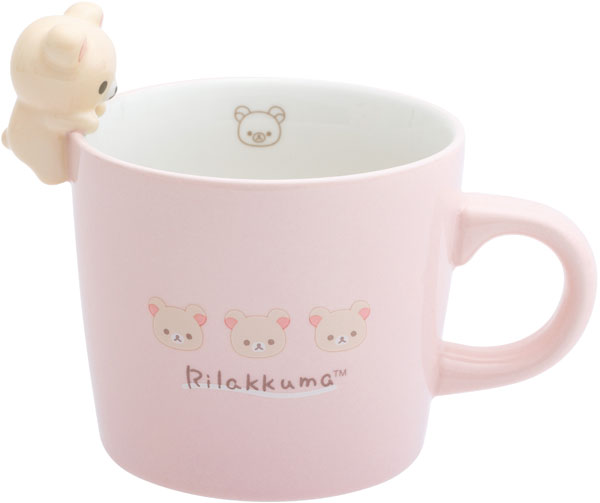 AmiAmi [Character & Hobby Shop] | TK23802 Rilakkuma Mug w/Mascot