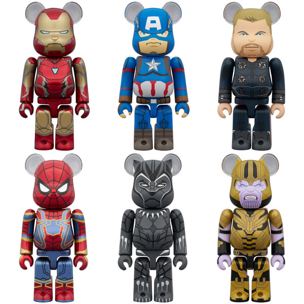その他 marvel infinity BE@RBRICK AmiAmi [Character & Hobby Shop] | BE@RBRICK CHASE MARVEL