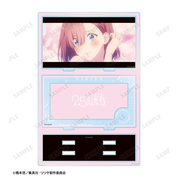 (s)TVｱﾆﾒ『2.5次元の誘惑』 天乃ﾘﾘｻ 場面写ﾊﾟｰﾂ付きBIGｱｸﾘﾙｽﾀﾝﾄﾞ