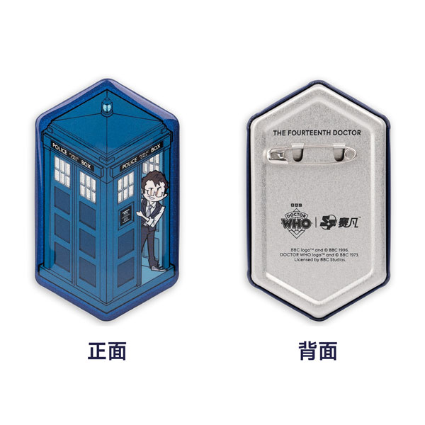 SCIFI Fanspace Doctor Who 14th Doctor Series Tin Badge