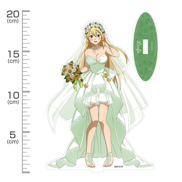 COSPA Sword Art Online New Illustration Leafa Acrylic Stand (Large) Wedding Dress Ver.