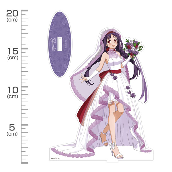 COSPA Sword Art Online New Illustration Yuuki Acrylic Stand (Large) Wedding Dress Ver. รูปภาพ 1