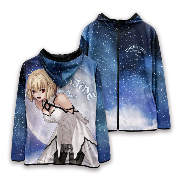 COSPA Tsukihime -A piece of blue glass moon- Arcueid Brunestud Full Graphic Dry Hoodie /L