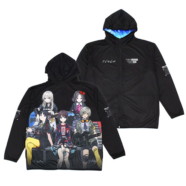 COSPA Girls Band Cry New Illustration Togenashi Togeari Full Graphic Dry Hoodie Artist Photo Ver./XXL