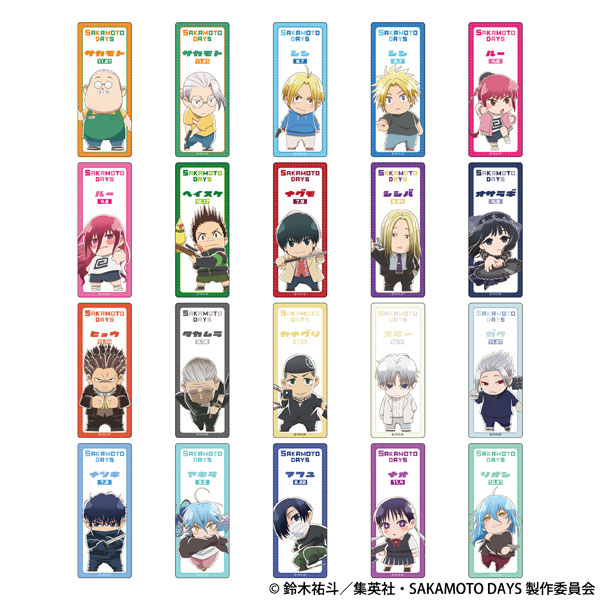 【特典20点】Sakamoto Days 　ステッカー　クリアスタンド　しおり AmiAmi [Character & Hobby Shop] | TV Anime 