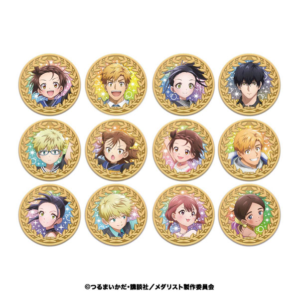 金メダル風カンバッジ