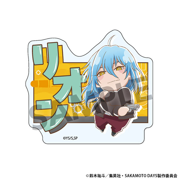 AmiAmi [Character & Hobby Shop] | SAKAMOTO DAYS Name Acrylic Badge