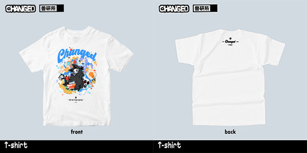 AmiAmi [Character & Hobby Shop] | Changed Puro T-shirt White Ver L