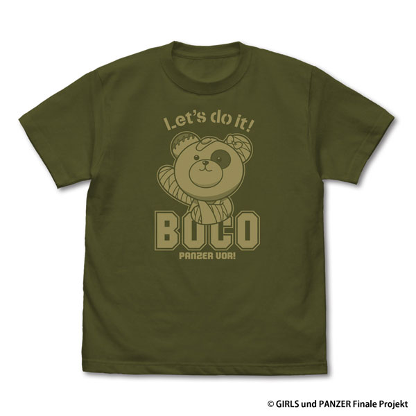 COSPA Girls und Panzer das Finale Boko T-shirt /MOSS-XL รูปภาพ 1